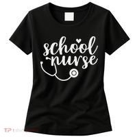Cute School Nurse Appreciation Women's T-Shirt thumb 0