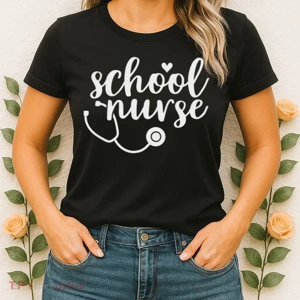 Cute School Nurse Appreciation Women's T-Shirt
