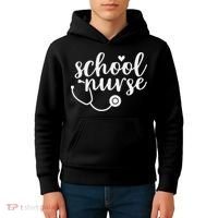 Cute School Nurse Appreciation Kids Hoodie thumb 4