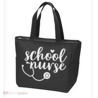 Cute School Nurse Appreciation Tote Bag thumb 3