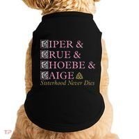 Charmed Sisterhood Never Dies Doggie Tank thumb 0