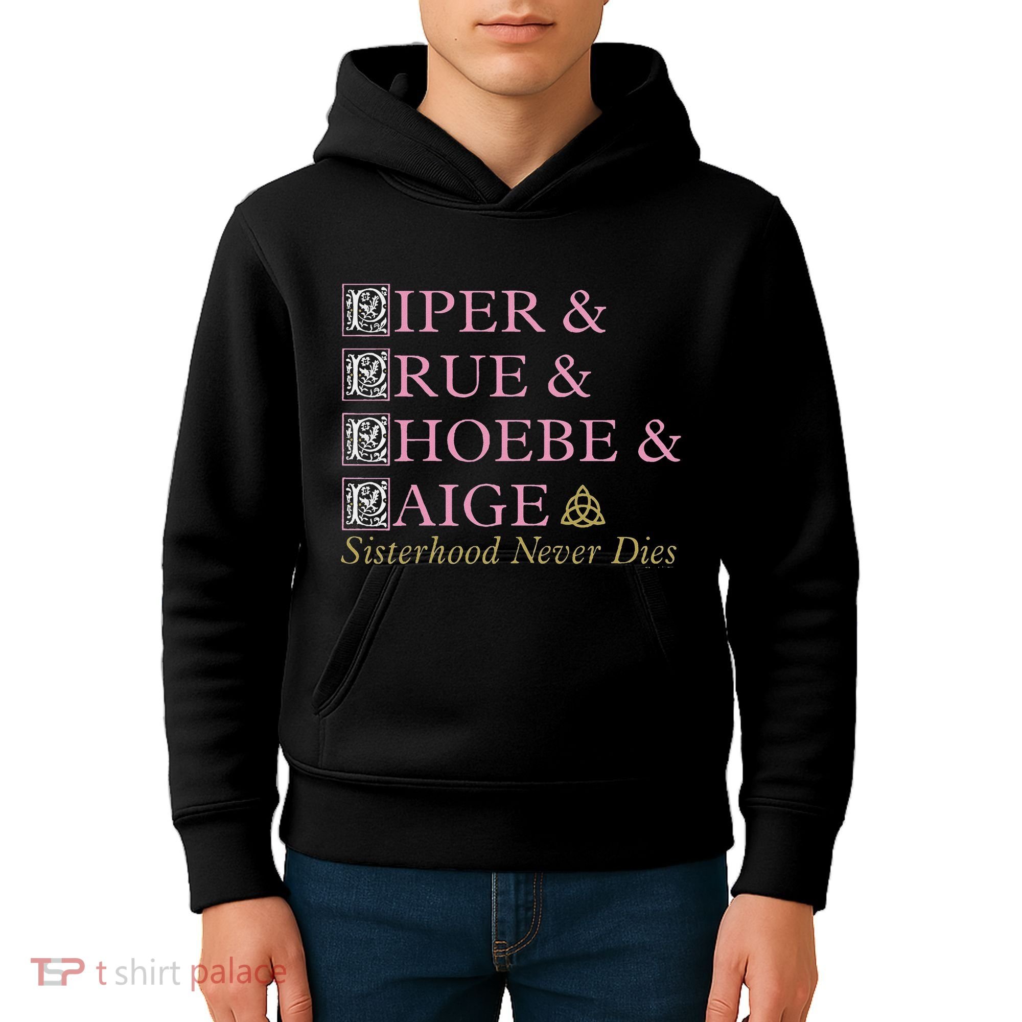 Charmed Sisterhood Never Dies Kids Hoodie