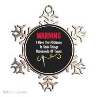 Cross Stitch Needlepoint Sewing Quilting Funny Ornament thumb 0