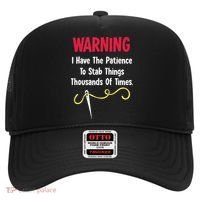 Cross Stitch Needlepoint Sewing Quilting Funny Hat thumb 0
