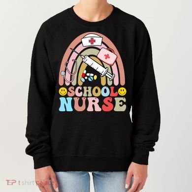 Cute School Nurse Design Women's Sweatshirt