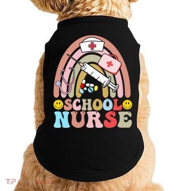 Cute School Nurse Design Doggie Tank