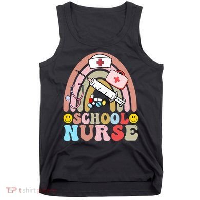 Cute School Nurse Design Tank Top