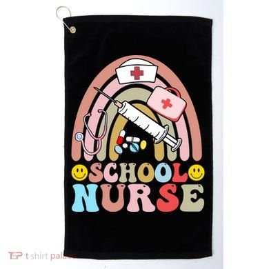 Cute School Nurse Design Golf Towel