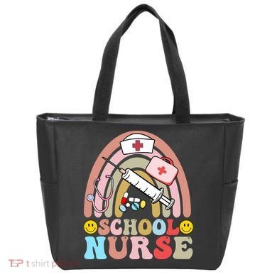 Cute School Nurse Design Tote Bag