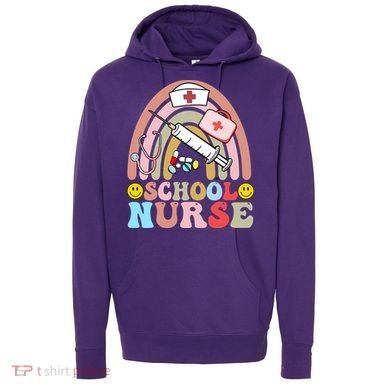 Cute School Nurse Design Hoodie