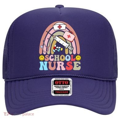 Cute School Nurse Design Hat