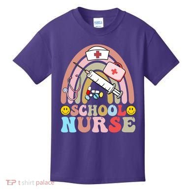 Cute School Nurse Design Kids T-Shirt