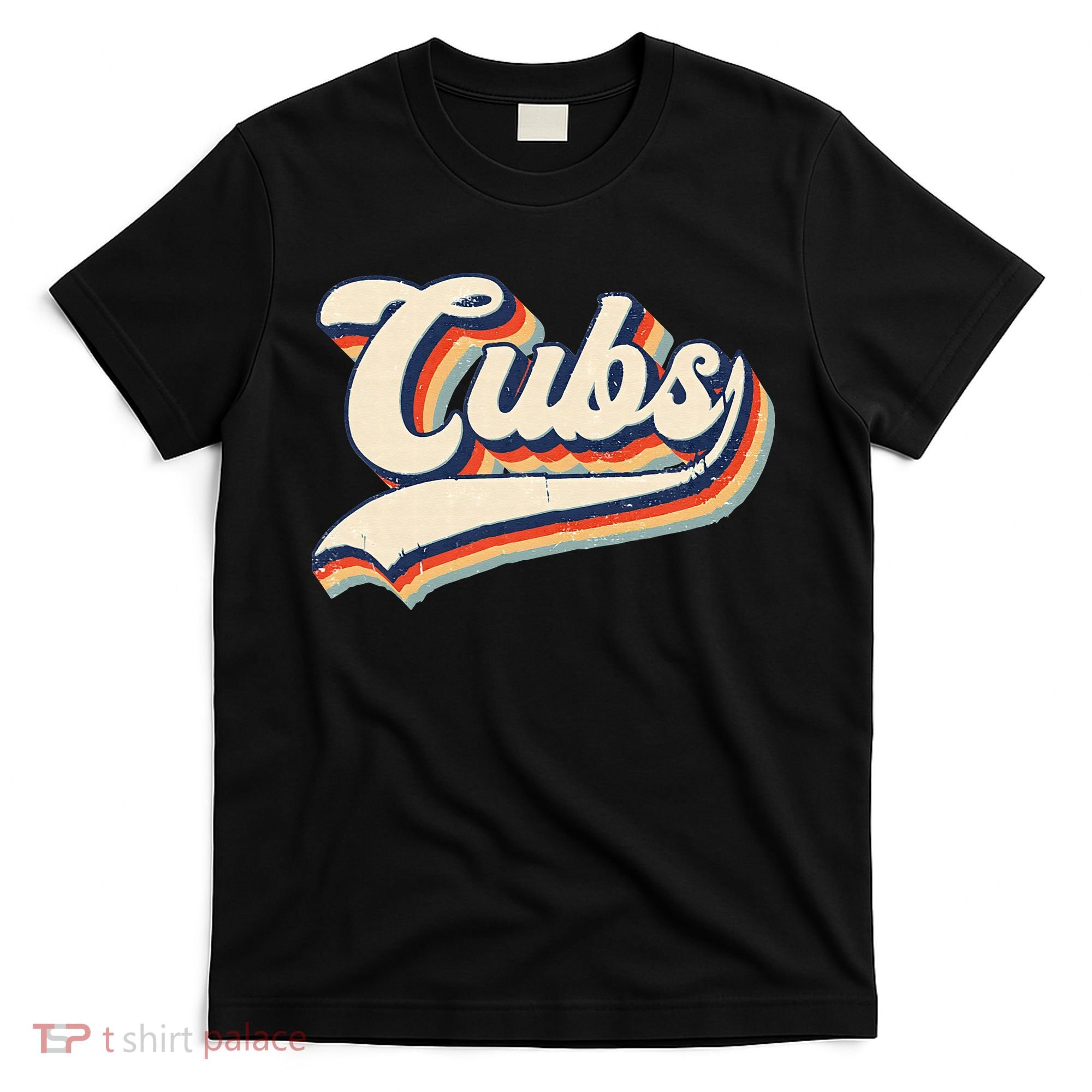Cubs Sports Name Vintage Retro Gift T-Shirt