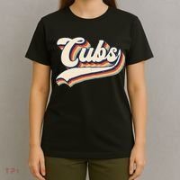 Cubs Sports Name Vintage Retro Gift T-Shirt thumb 4