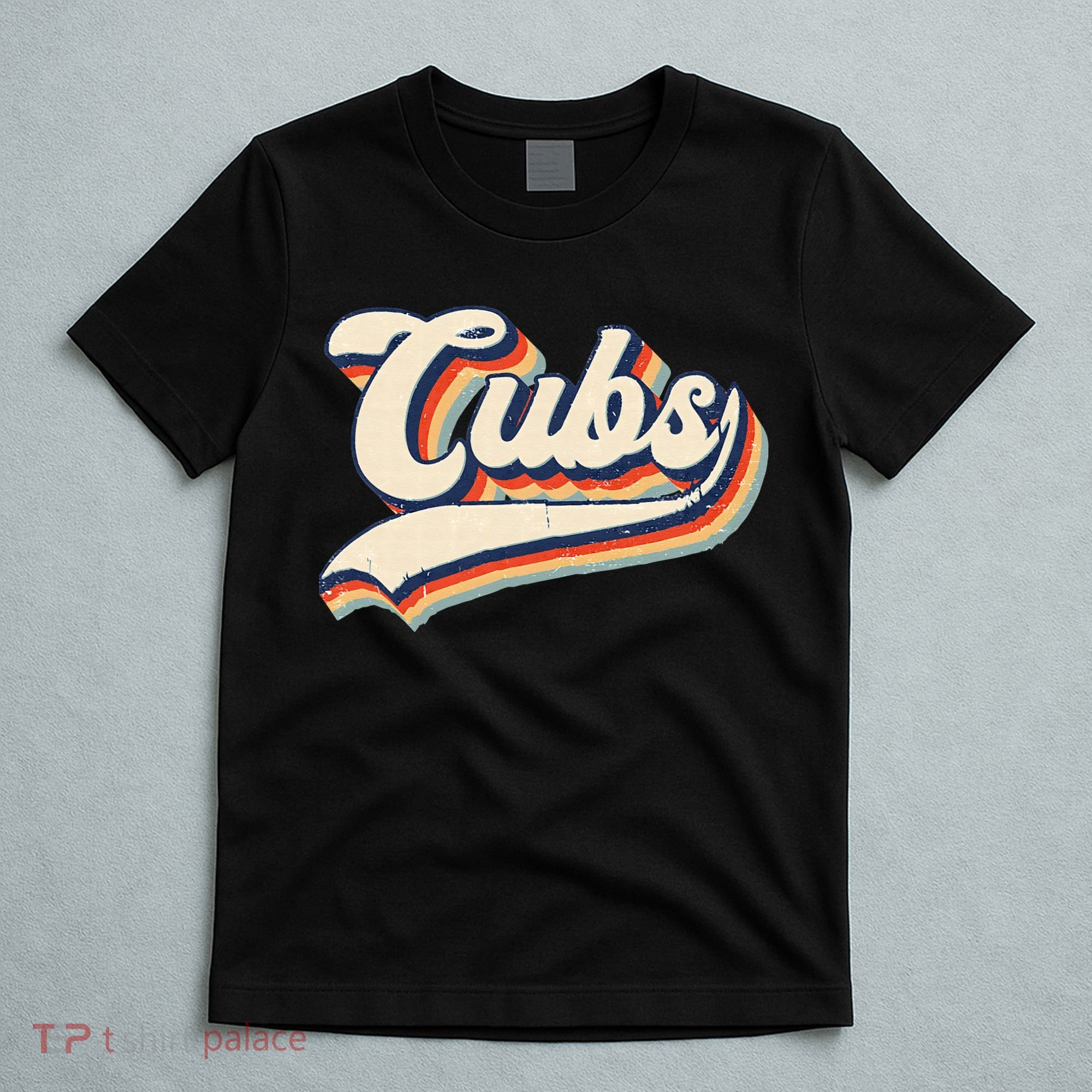 Cubs Sports Name Vintage Retro Gift T-Shirt