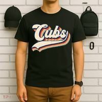 Cubs Sports Name Vintage Retro Gift T-Shirt thumb 6