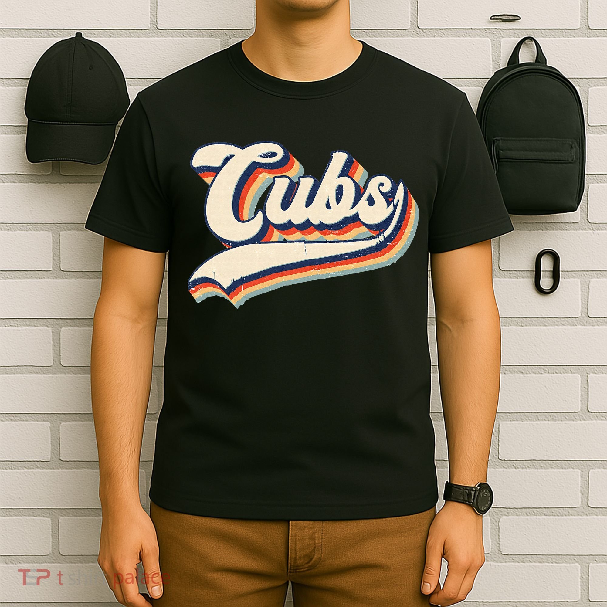 Cubs Sports Name Vintage Retro Gift T-Shirt