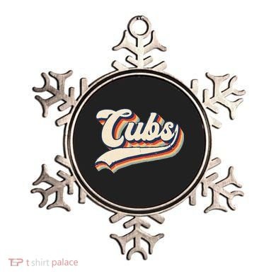Cubs Sports Name Vintage Retro Gift Ornament