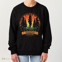 Cute Sequoia National Park Giant Tree Graphic Women's Sweatshirt thumb 0