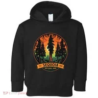 Cute Sequoia National Park Giant Tree Graphic Toddler Hoodie thumb 0