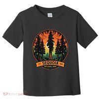 Cute Sequoia National Park Giant Tree Graphic Toddler T-Shirt thumb 0