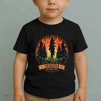 Cute Sequoia National Park Giant Tree Graphic Toddler T-Shirt thumb 2