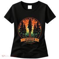 Cute Sequoia National Park Giant Tree Graphic Women's T-Shirt thumb 0