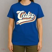 Cubs Sports Name Vintage Retro Boy Girl T-Shirt thumb 4