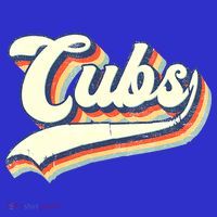 Cubs Sports Name Vintage Retro Boy Girl T-Shirt thumb 7