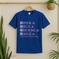 Charmed Sisterhood Never Dies Gift T-Shirt thumb 2