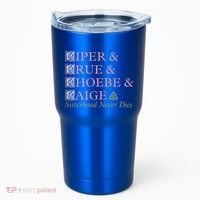 Charmed Sisterhood Never Dies Gift Tumbler thumb 0