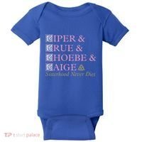 Charmed Sisterhood Never Dies Gift Baby Bodysuit thumb 0