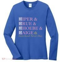 Charmed Sisterhood Never Dies Gift Women's Long Sleeve Shirt thumb 0