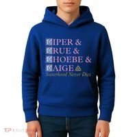 Charmed Sisterhood Never Dies Gift Kids Hoodie thumb 4
