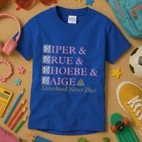 Charmed Sisterhood Never Dies Gift Kids T-Shirt thumb 3