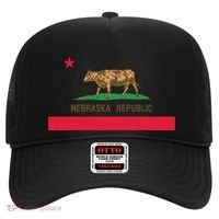 California Style Nebraska State Flag Hat thumb 0