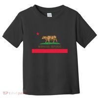 California Style Nebraska State Flag Toddler T-Shirt thumb 0