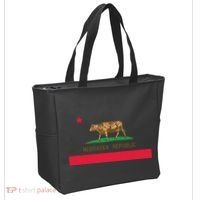 California Style Nebraska State Flag Tote Bag thumb 2