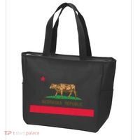 California Style Nebraska State Flag Tote Bag thumb 3