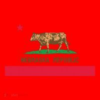 California Style Nebraska State Flag Santa Hat thumb 1
