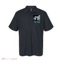 Cat , Scary Night Cat Tee, Van Gogh Gift, Halloween Polo thumb 0