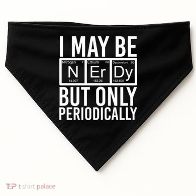 Chemist Science Nerd Gift Periodic Table Scientist Chemistry Gift USA-Made Doggie Bandana