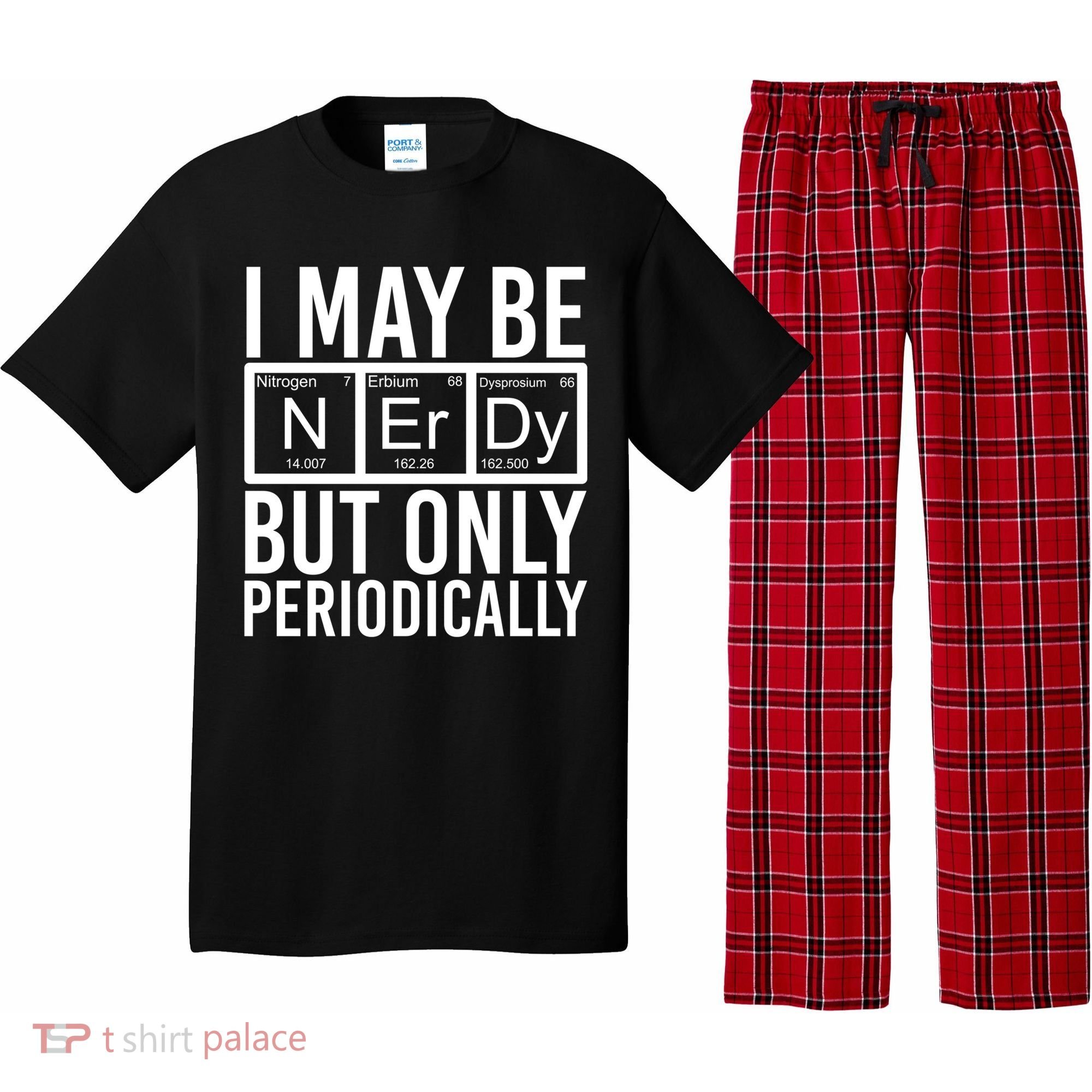 Chemist Science Nerd Gift Periodic Table Scientist Chemistry Gift Pajama Set