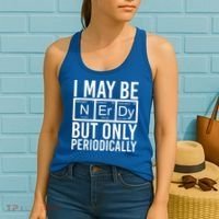 Chemist Science Nerd Gift Periodic Table Scientist Chemistry Gift Women's Tank Top thumb 2