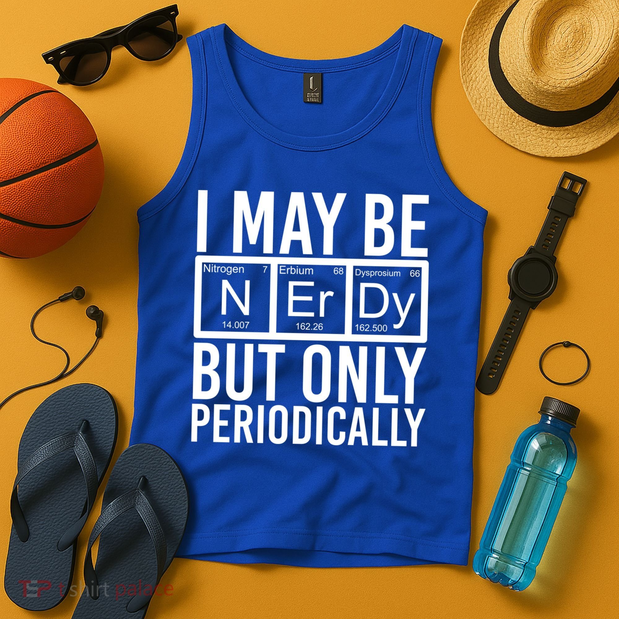 Chemist Science Nerd Gift Periodic Table Scientist Chemistry Gift Tank Top