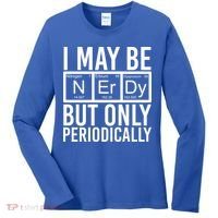 Chemist Science Nerd Gift Periodic Table Scientist Chemistry Gift Women's Long Sleeve Shirt thumb 0
