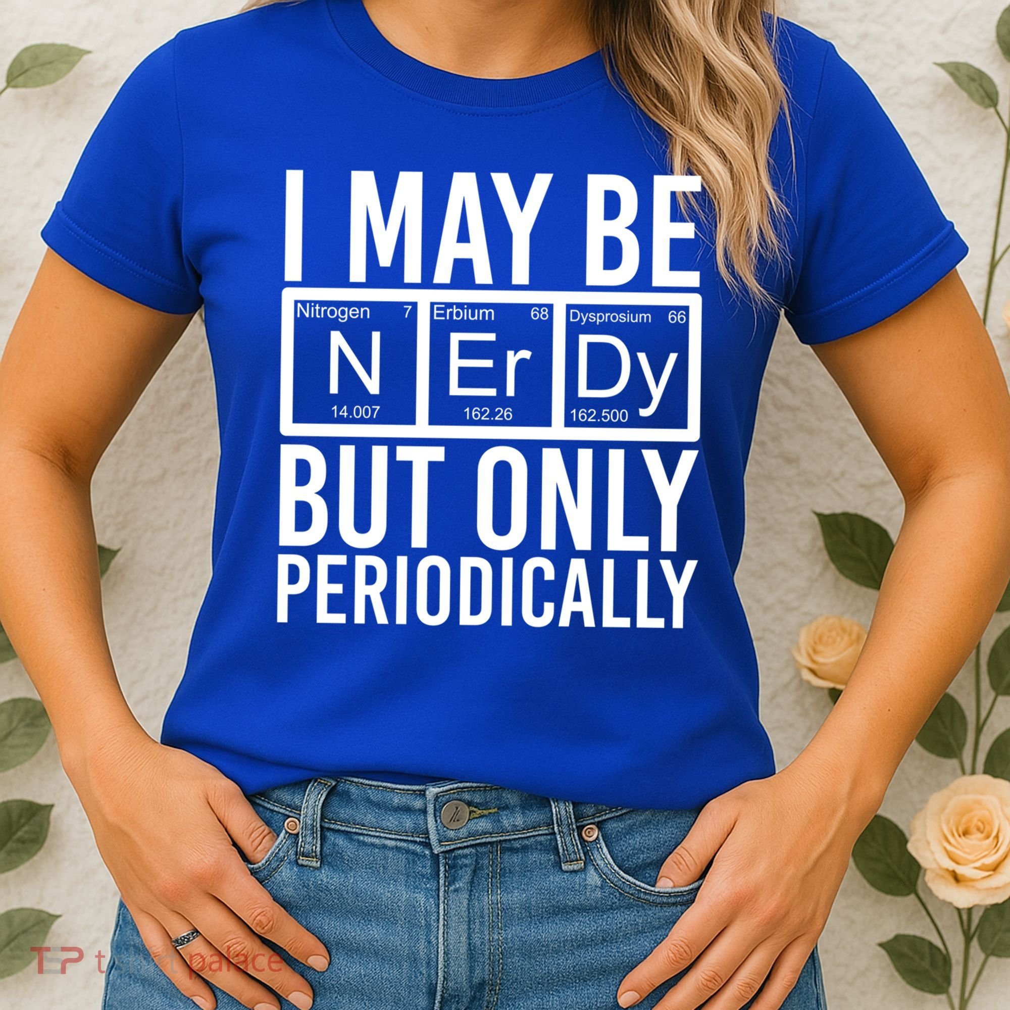 Chemist Science Nerd Gift Periodic Table Scientist Chemistry Gift Women's T-Shirt