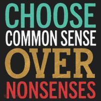 Common Sense Over Nonsense Women's Sweatshirt thumb 2
