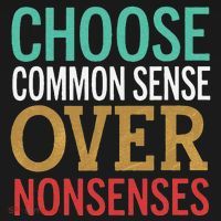Common Sense Over Nonsense T-Shirt thumb 7