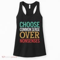 Common Sense Over Nonsense Women's Tank Top thumb 0